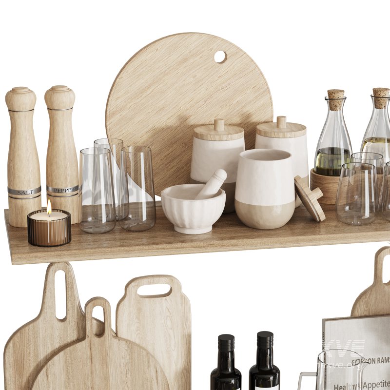 Kitchen Set 014 - Image 3