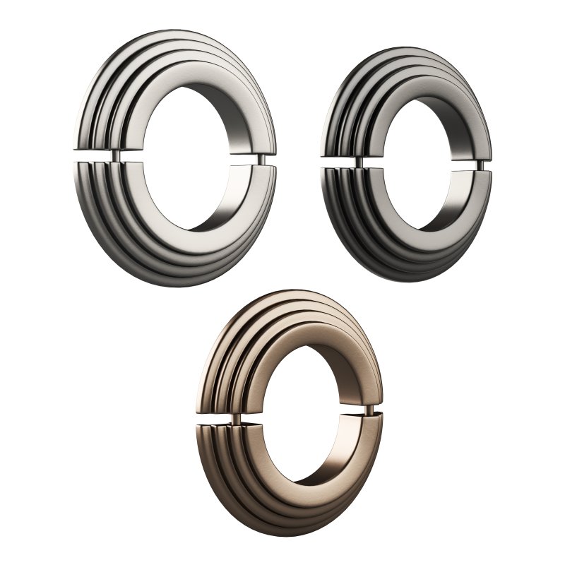 Black Radiator Pipe Flanges Aluminum Escutcheon Ring Plate - Image 4