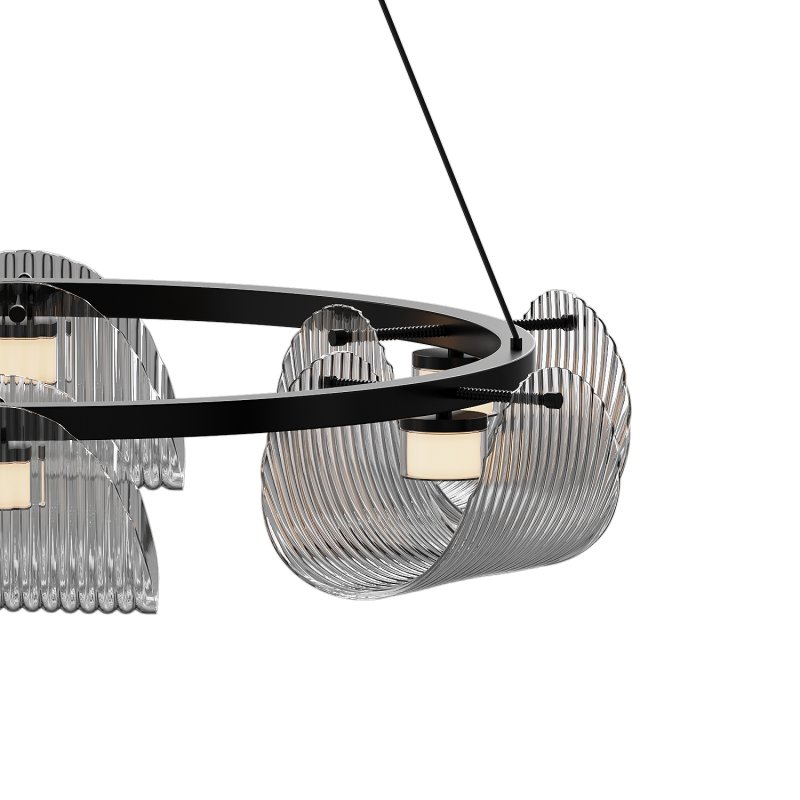 Curved Striped Glass light - Image 3