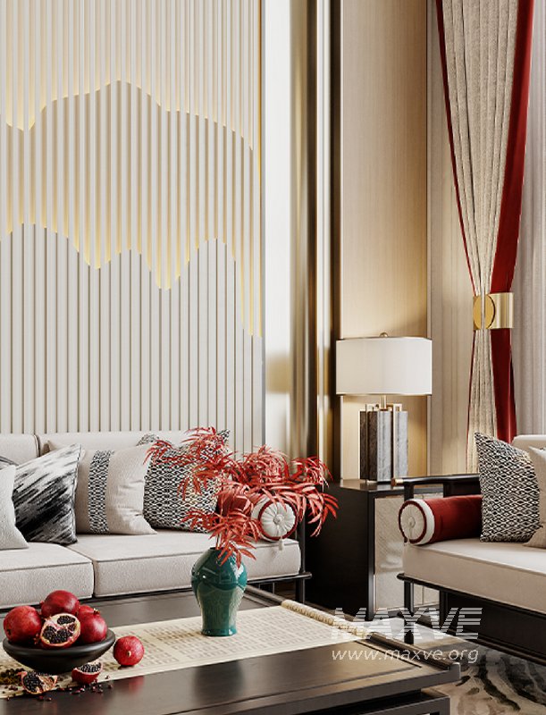 Chinese Living Room Dining Room - Image 2