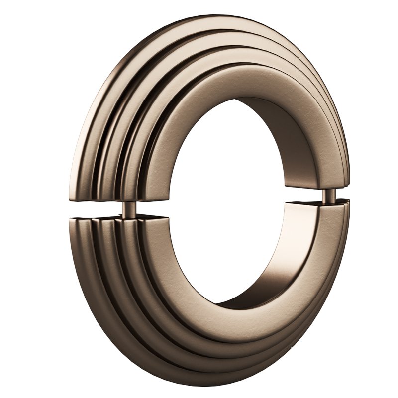 Black Radiator Pipe Flanges Aluminum Escutcheon Ring Plate - Image 2