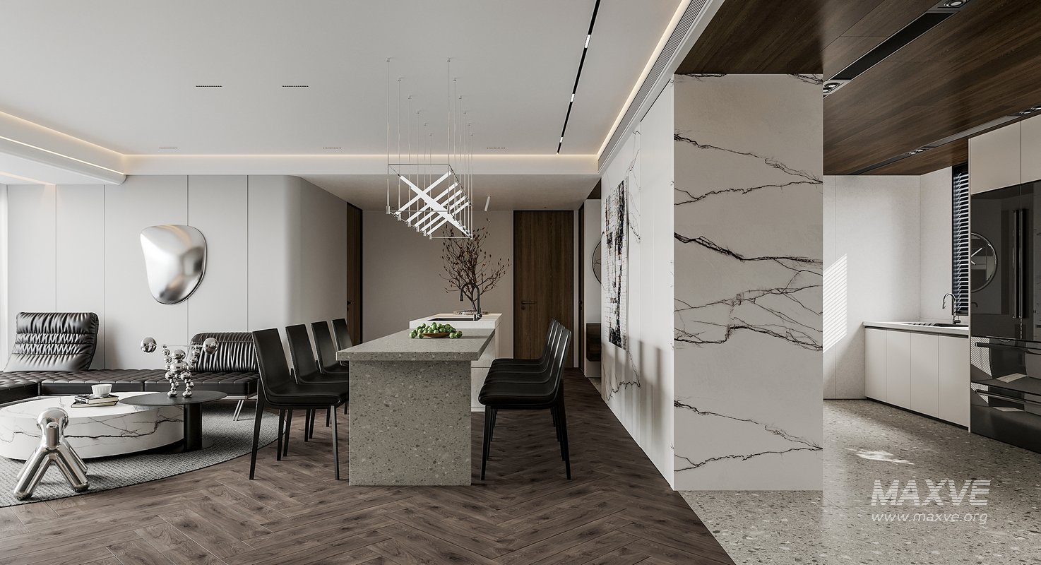 Living Room Dining Room Kitchen - Image 7