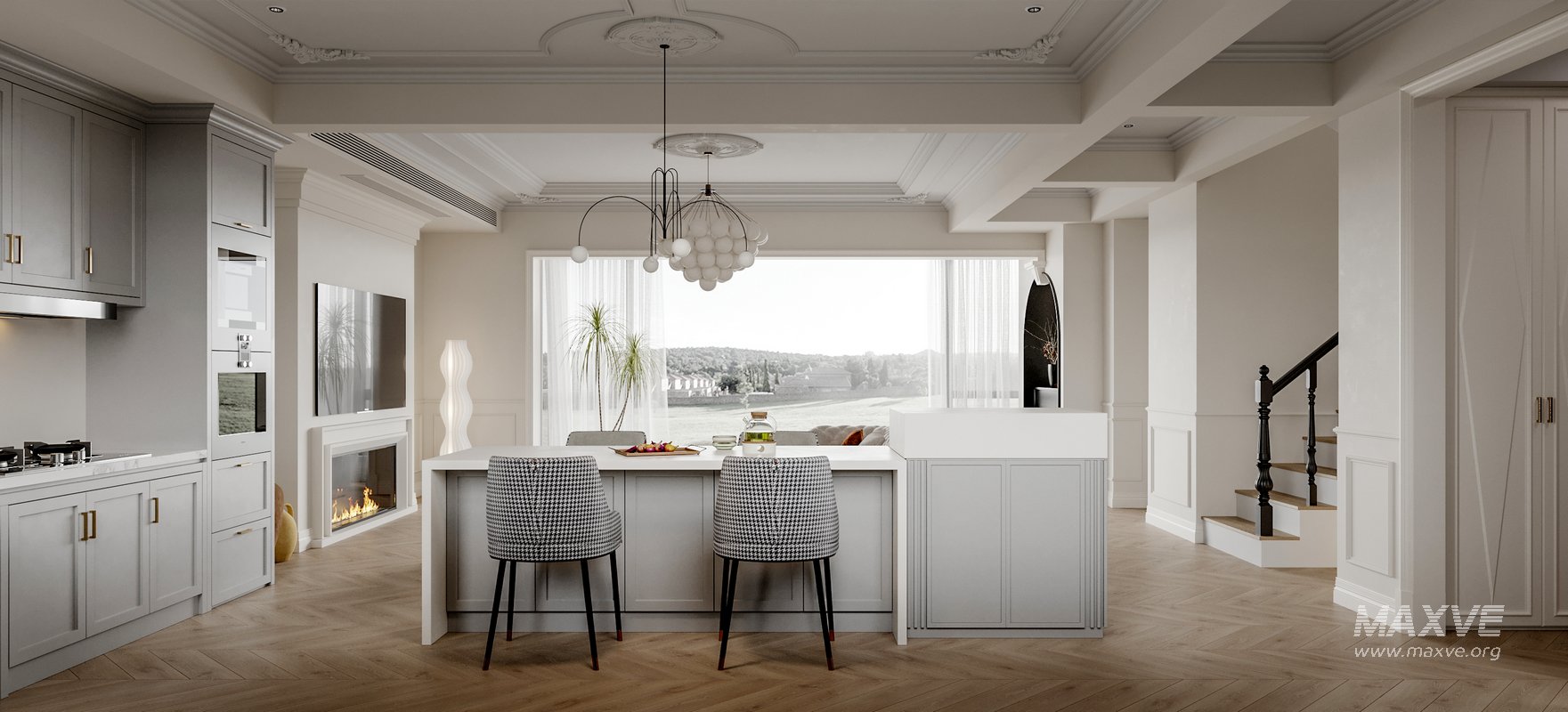 Living Room Dining Room Kitchen - Image 4