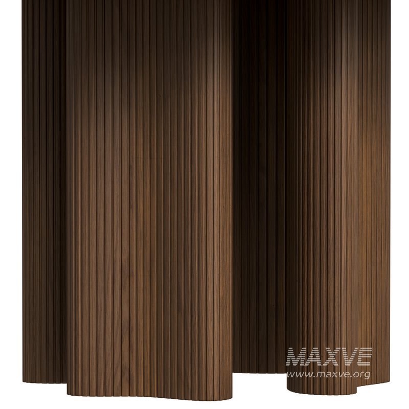 Round mahogany table - Image 4