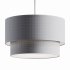 Modern Suspension Dual Drum Fabric Light - Thumbnail 7