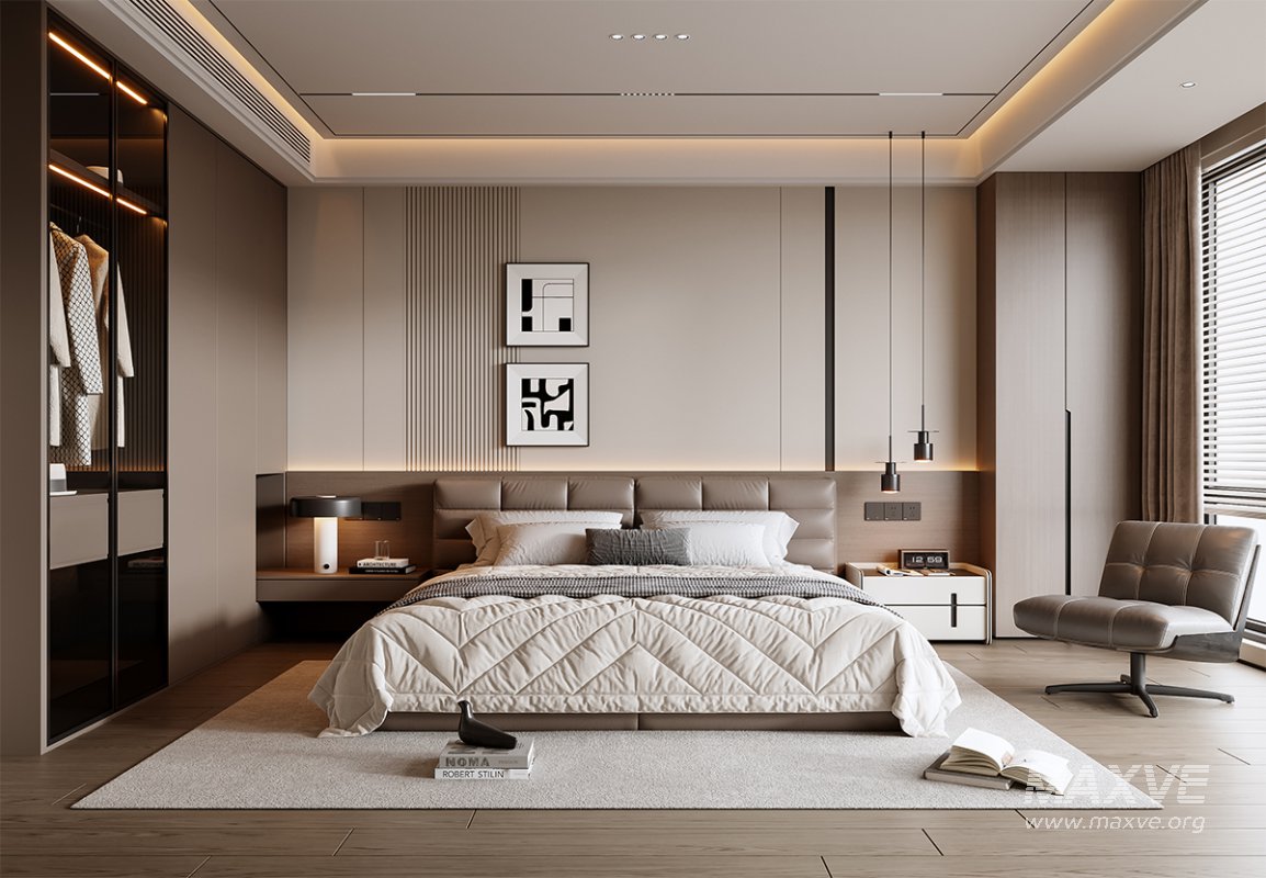 Modern bedroom - Image 1