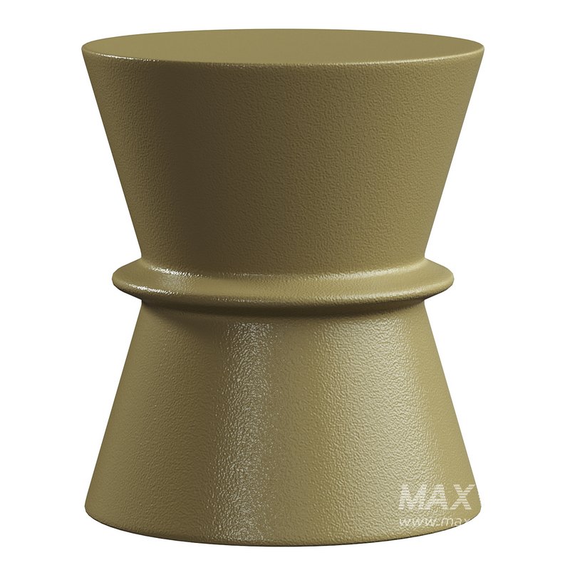 Jacqueline Stone Outdoor Side Table - Image 2