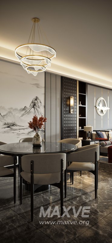 Chinese Living Room Dining Room - Image 15