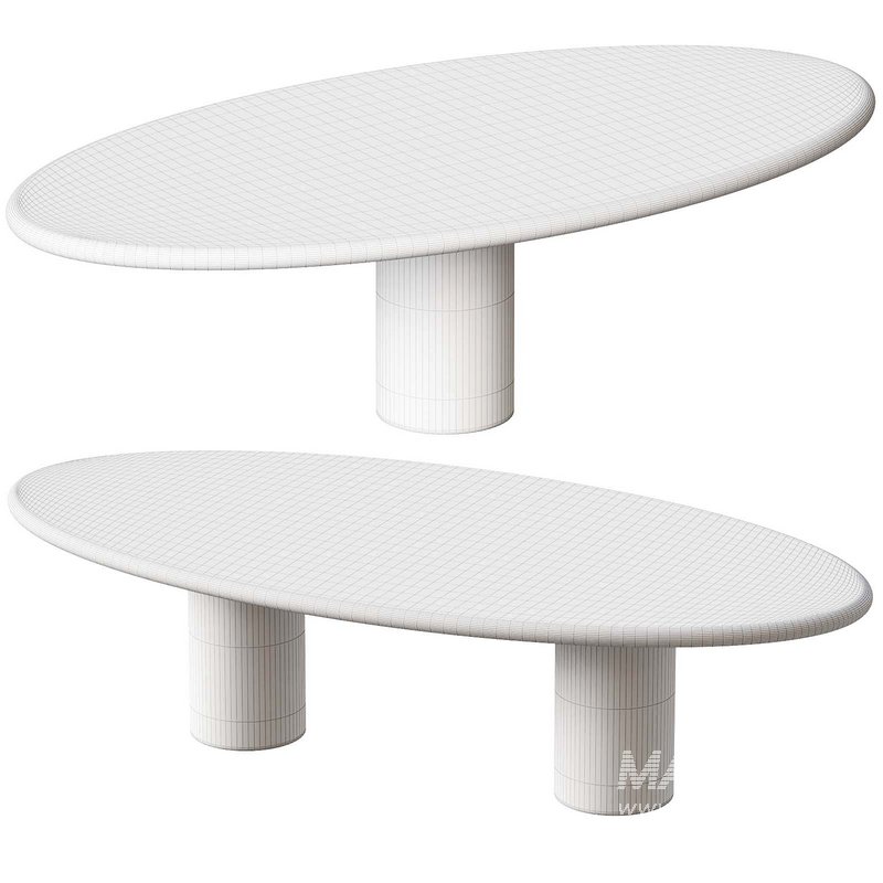dining oval table - Image 2