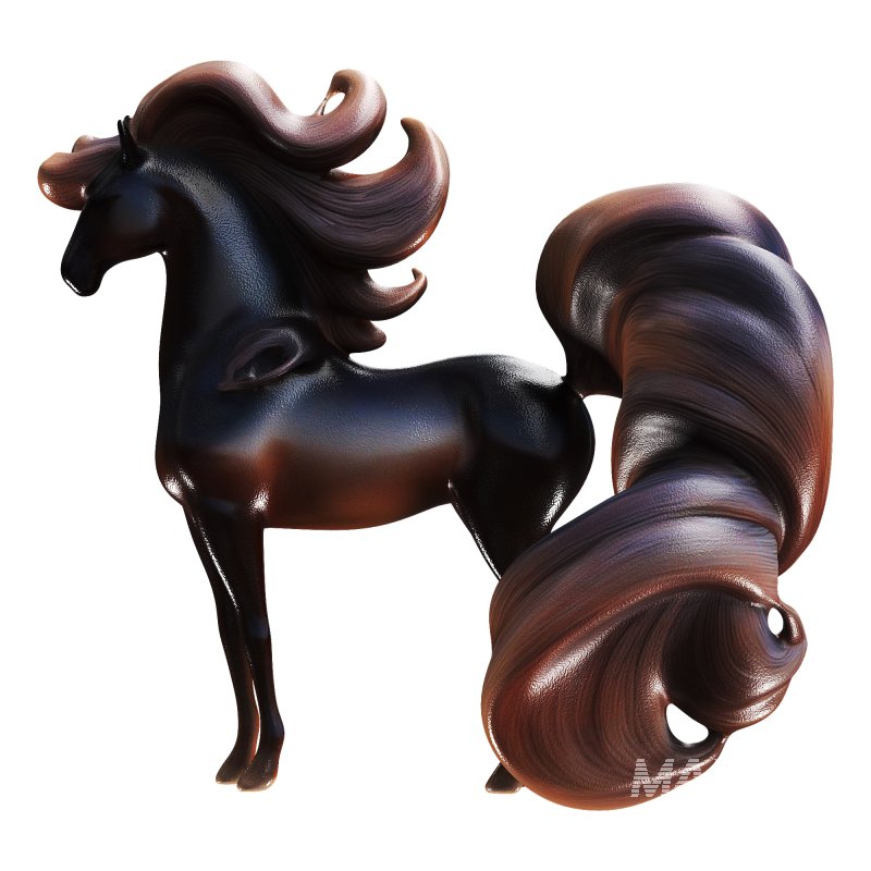 Horse statue - Image 1