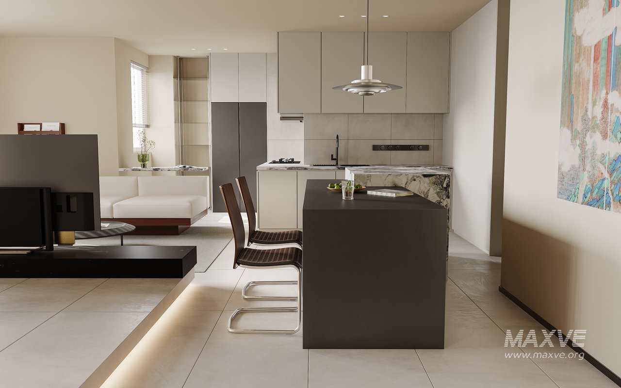 Living Room Dining Room Kitchen - Image 13