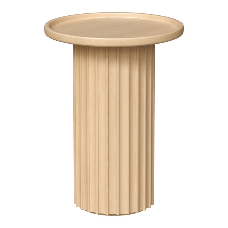 Round Ash Coffee Table - Image 1