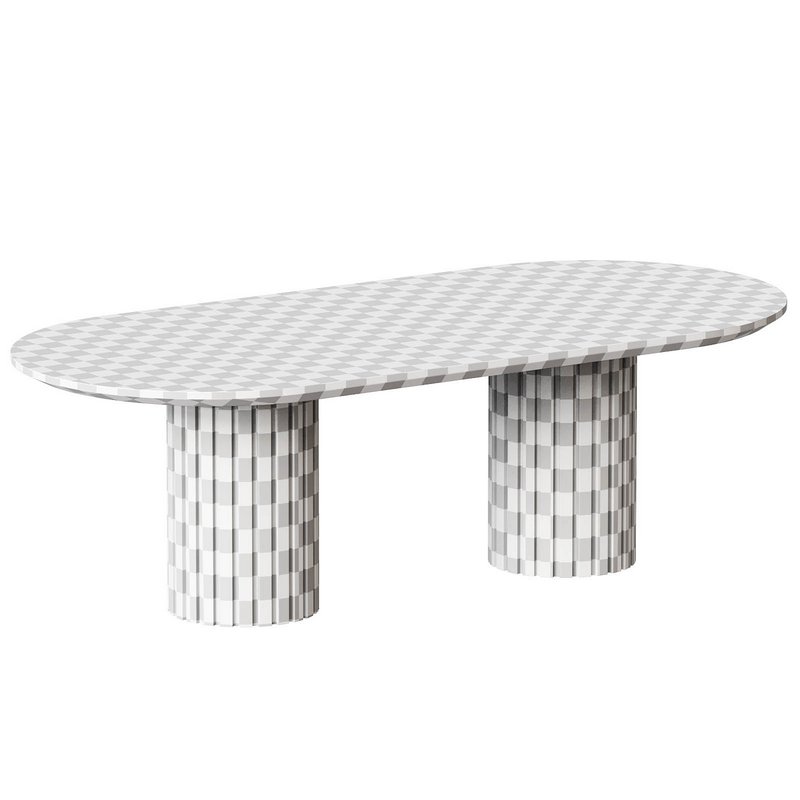 Oval Dining Table in Oak - Image 1