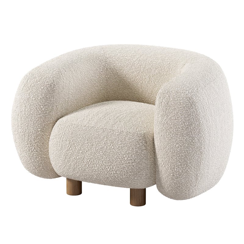 Londy Cozy Ivory Chair - Image 5
