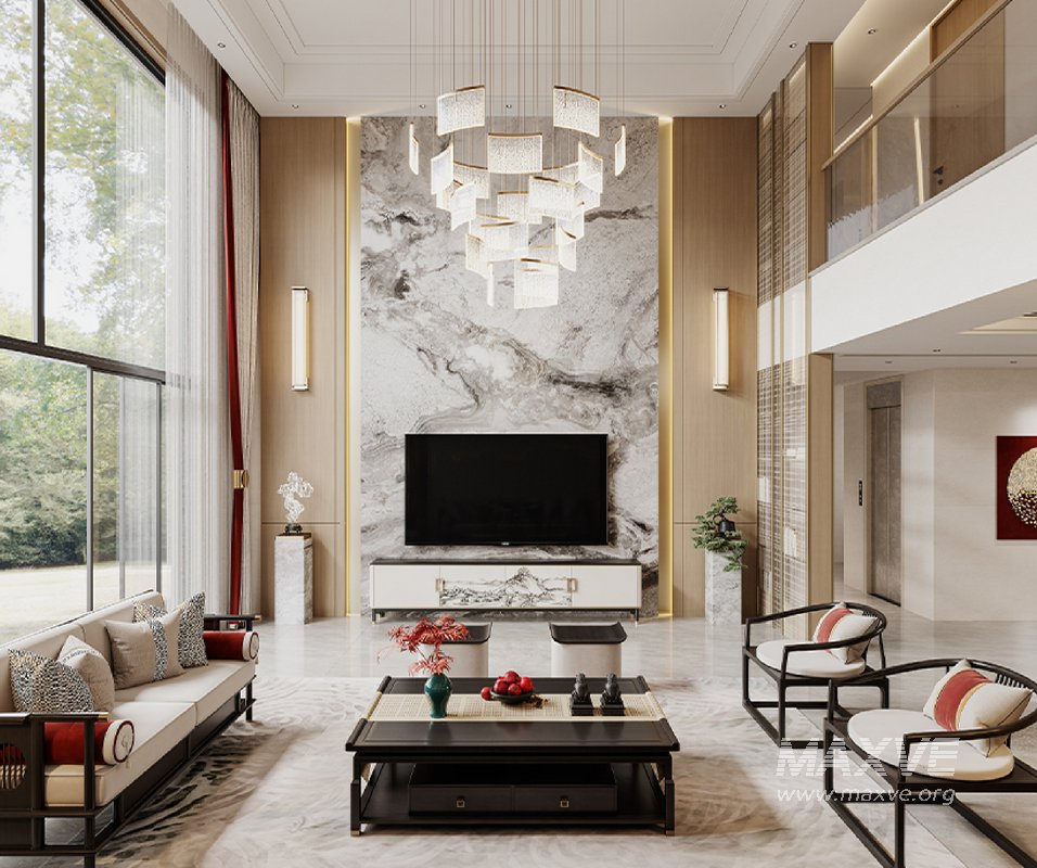 Chinese Living Room Dining Room - Image 4