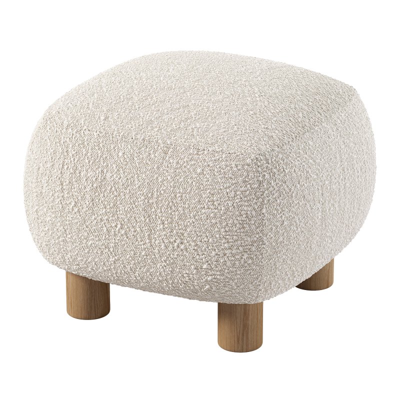 Pouf Londy Cozy Ivory - Image 3
