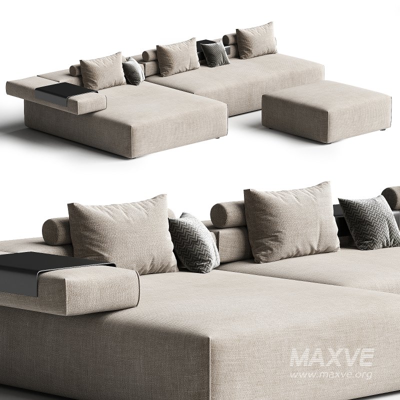 CINDER BLOCK modular sofa 1-2 - Image 4