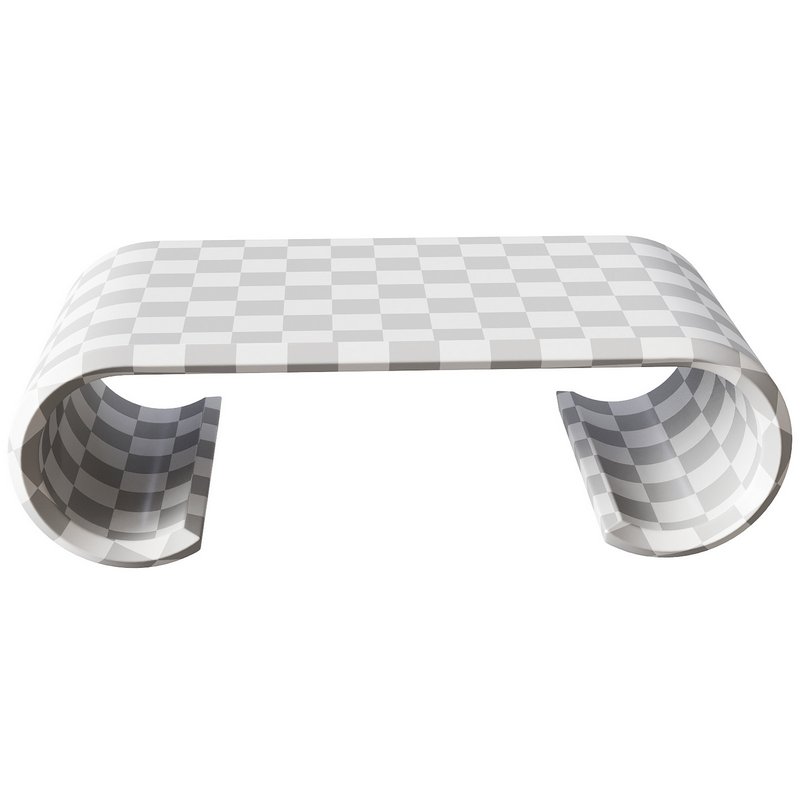 Elegant Karl Springer style coffee table - Image 2
