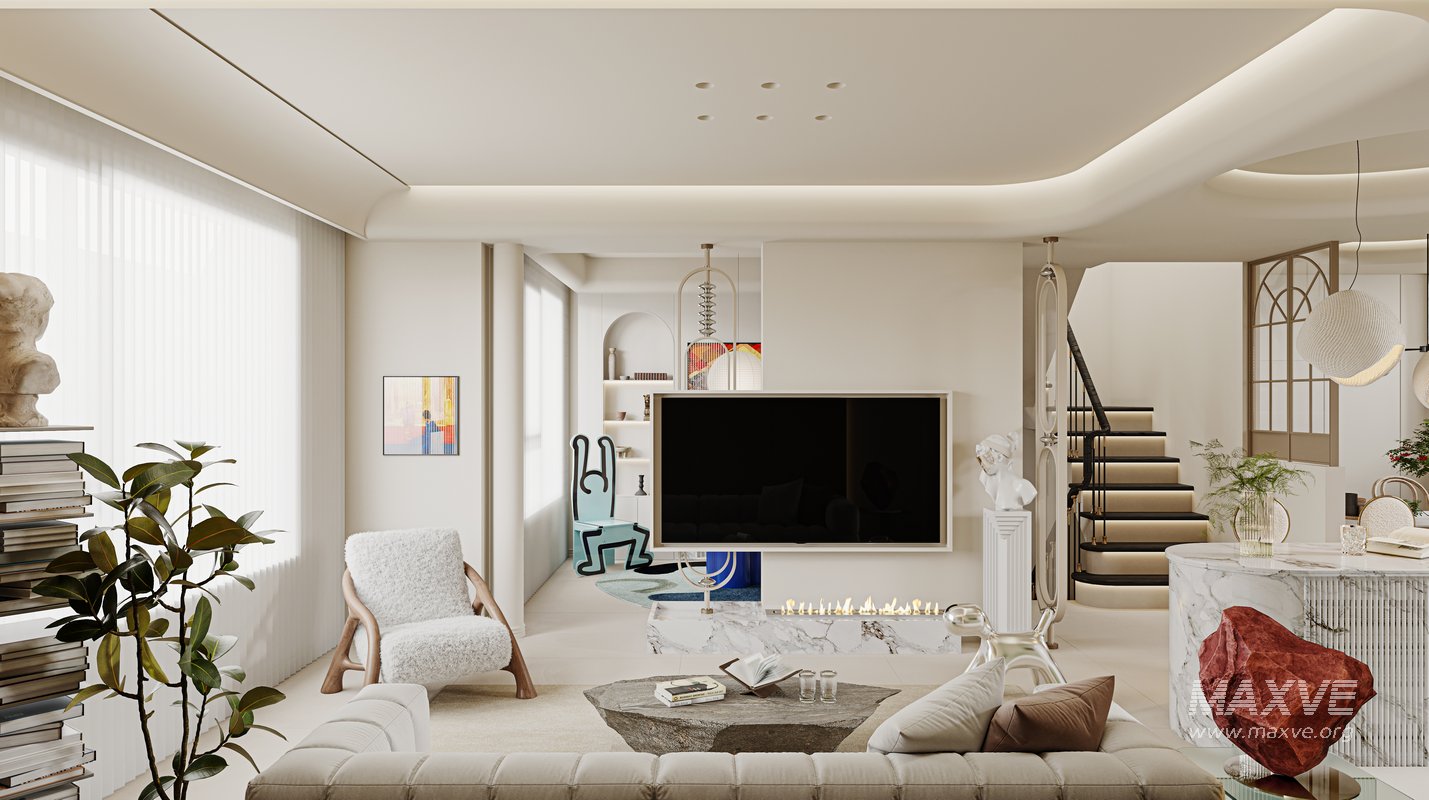 Living Room Dining Room Kitchen - Image 1