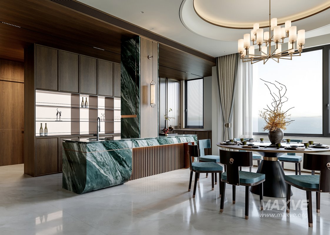 Chinese Living Room Dining Room - Image 5