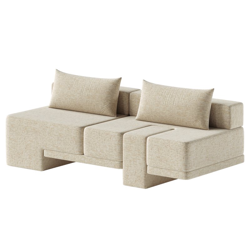 Sarsen Armless Sofa - Image 3