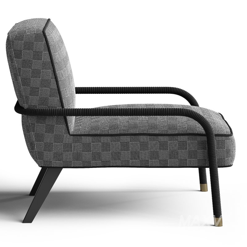 LOOP Armchair By Gianfranco Ferre Home - Image 3