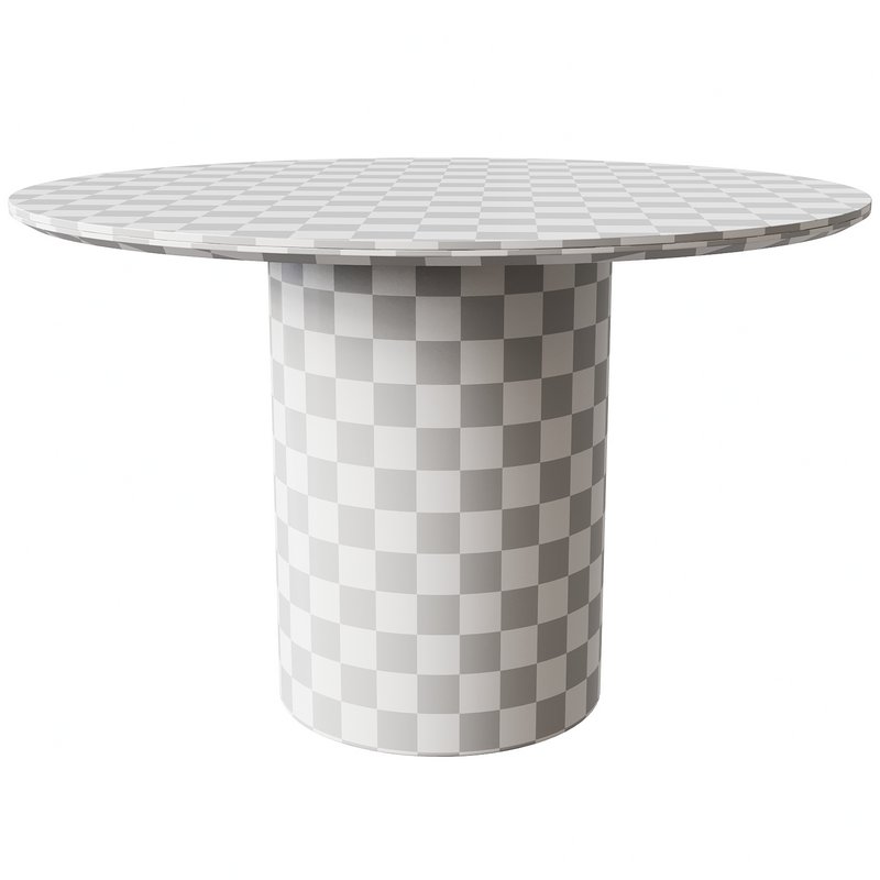Tamara Marble Ceramic Round Dinette Table - Image 1