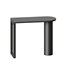 Industrial Double Pedestal Bar Table Free From Wood Bar Table for Living Room - Thumbnail 1