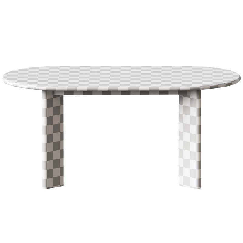 Oval Wood Dining Table - Image 5