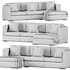 Meridiani Belmon Sofa - Thumbnail 3