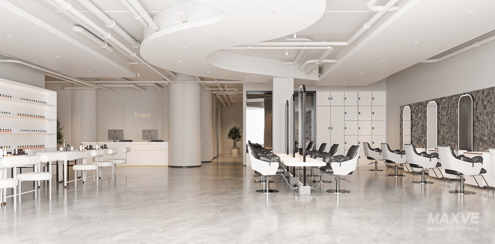 Modern hair salon - Image 1