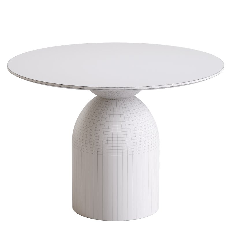 Sigrid Round Wood Dining Table - Image 2