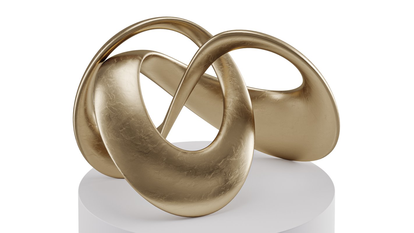 Abstract sculpture Mobius - Image 5