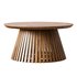 Buley Round Slatted Coffee Table - Thumbnail 3