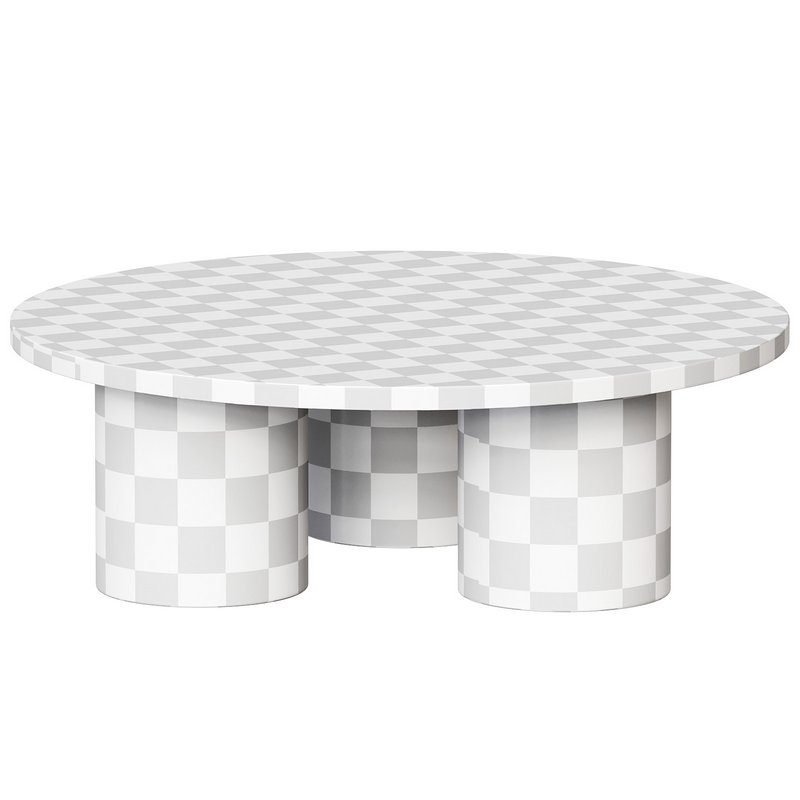 Damian 100cm Wooden Round Coffee Table ¨C Natural - Image 2