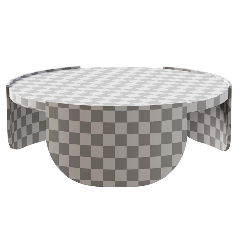 Round Coffee Table – Black - Image 5