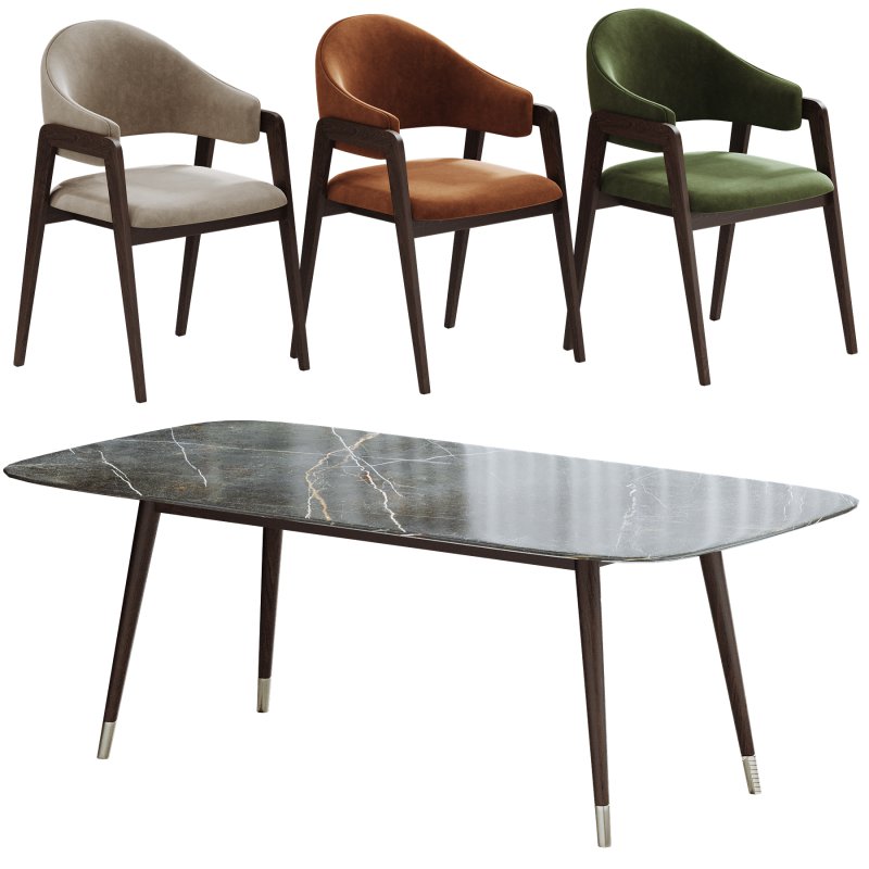 Dining set 04 - Image 4