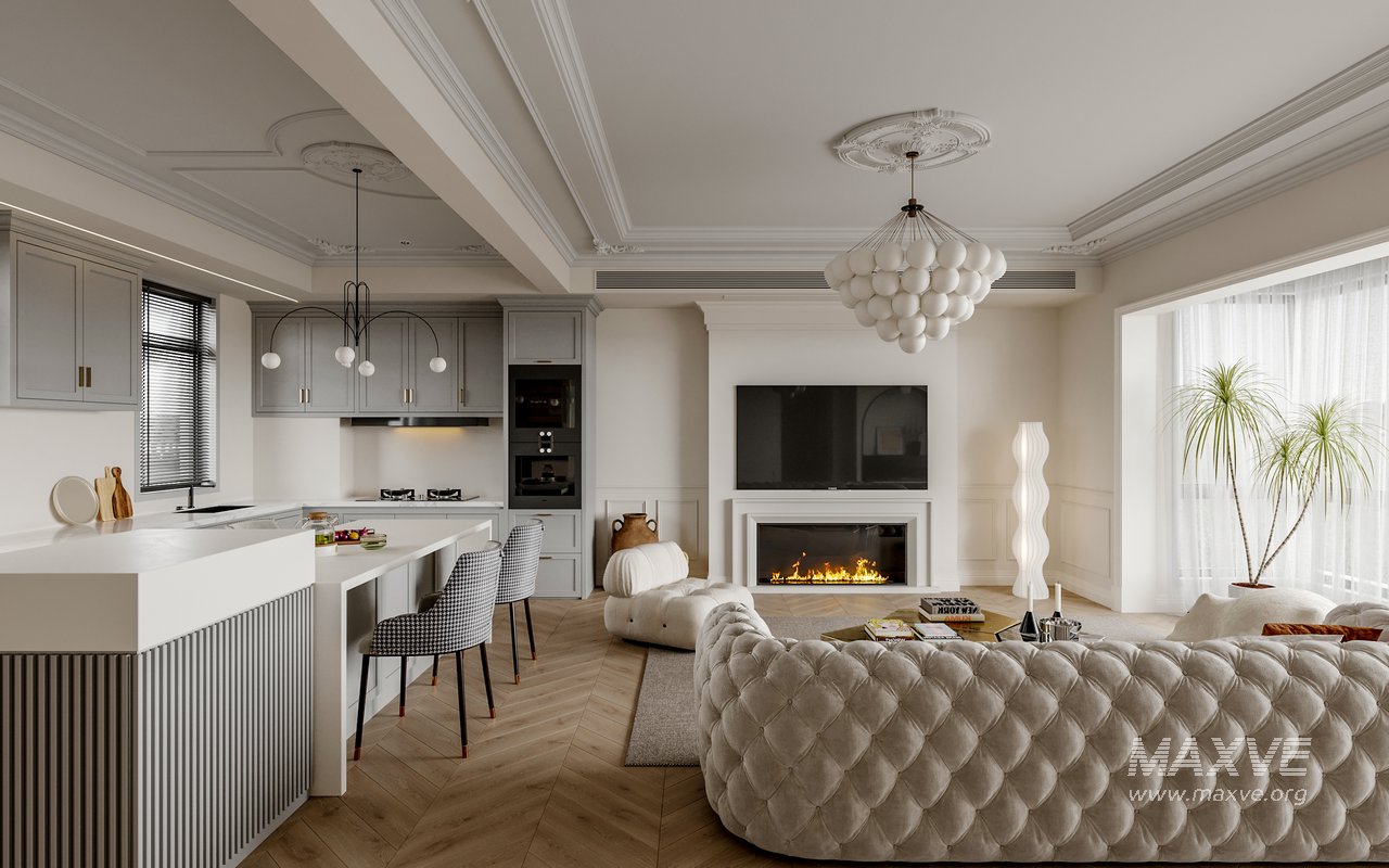 Living Room Dining Room Kitchen - Image 5