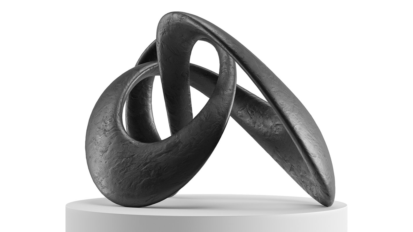 Abstract sculpture Mobius - Image 3