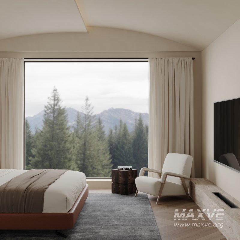 Bedroom interior scenes - Image 7