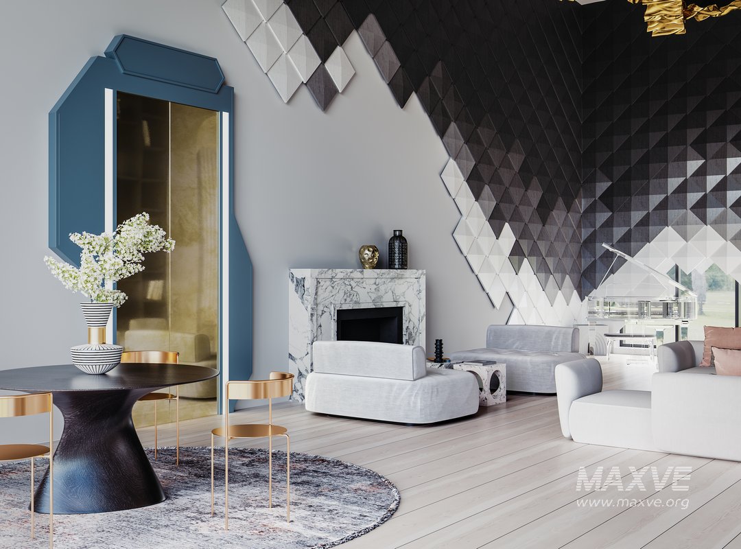 Living Room Dining Room Kitchen - Image 13