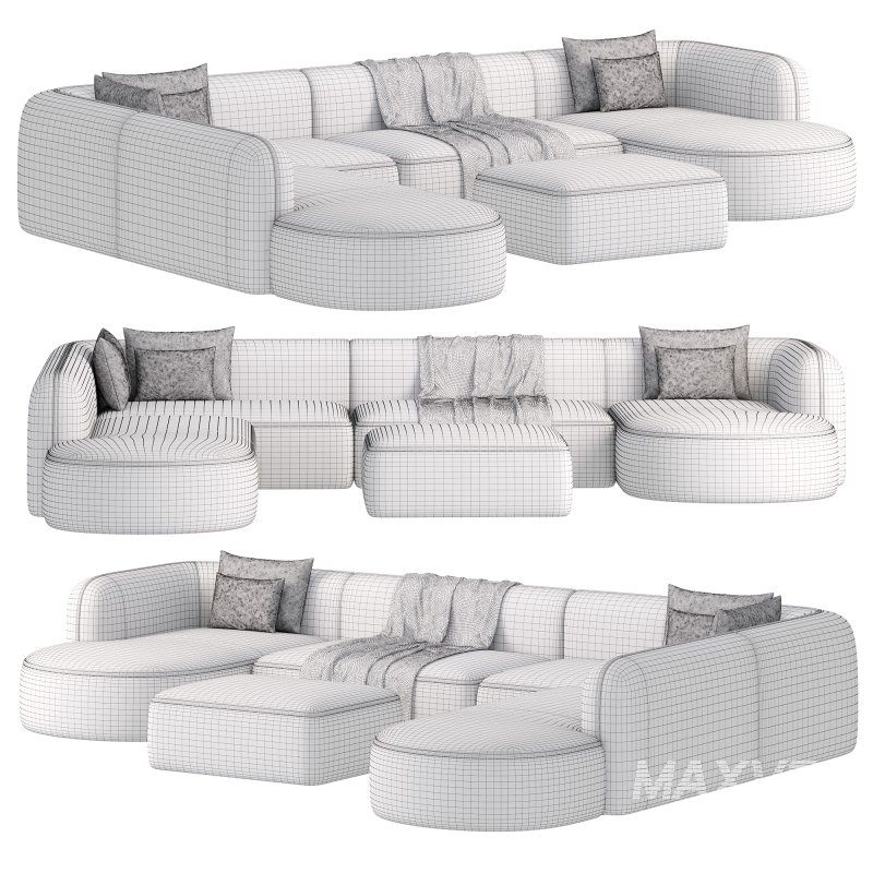 Royalty 2.0 Modular Sofa by Luzaro - Image 6