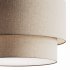 Modern Suspension Dual Drum Fabric Light - Thumbnail 3