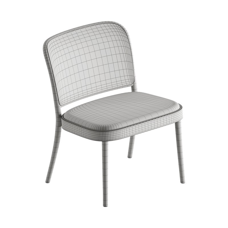 811 Lounge Armchair and Chair 367 by TON - Image 6