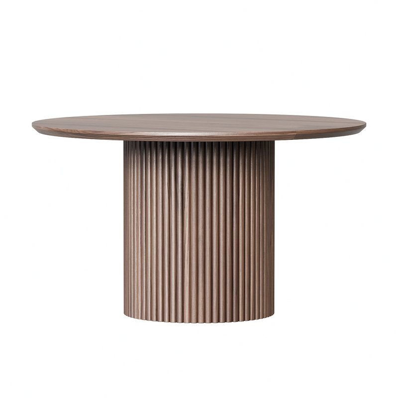 Soild Dining Table Round Kitchen Table - Image 5