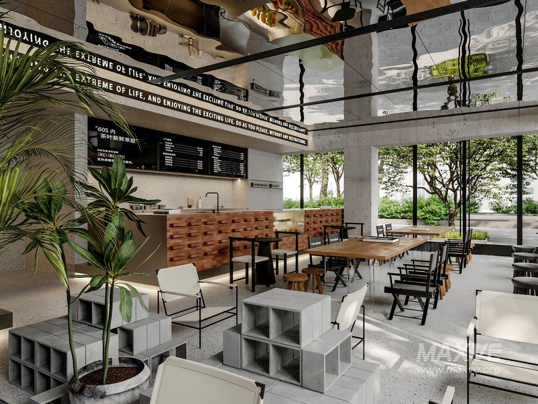 coffee shop cafe restaurant - Image 5