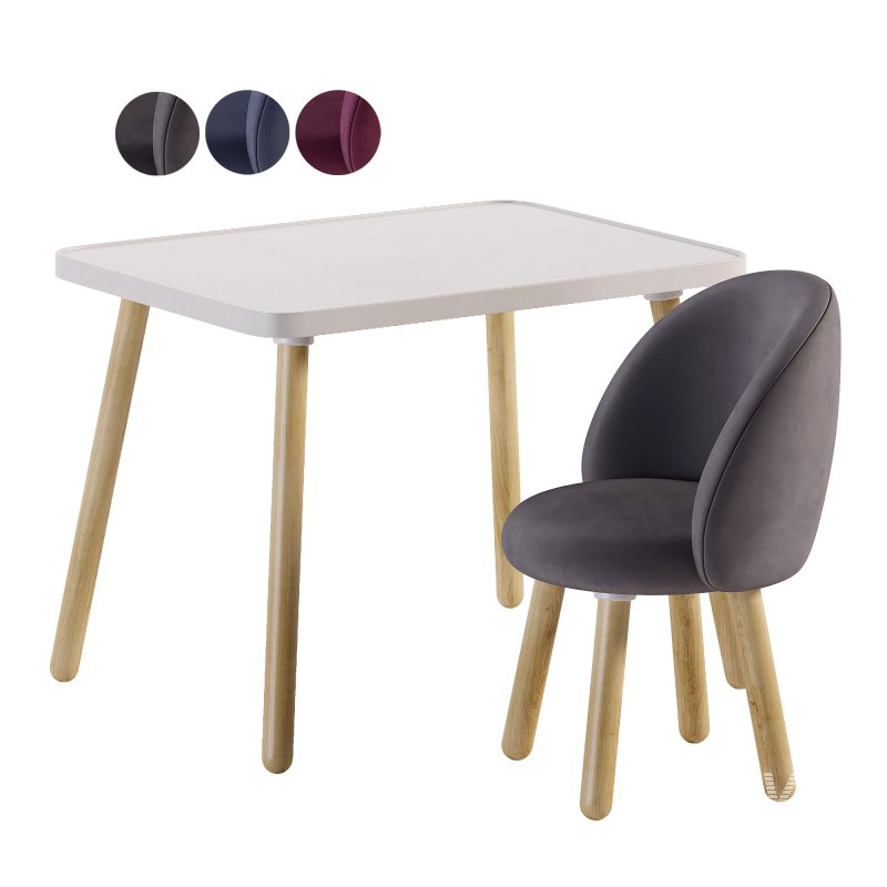 Table and chair childrens set - Image 3