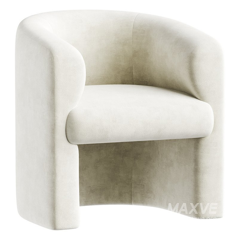 white armchair 3 - Image 1