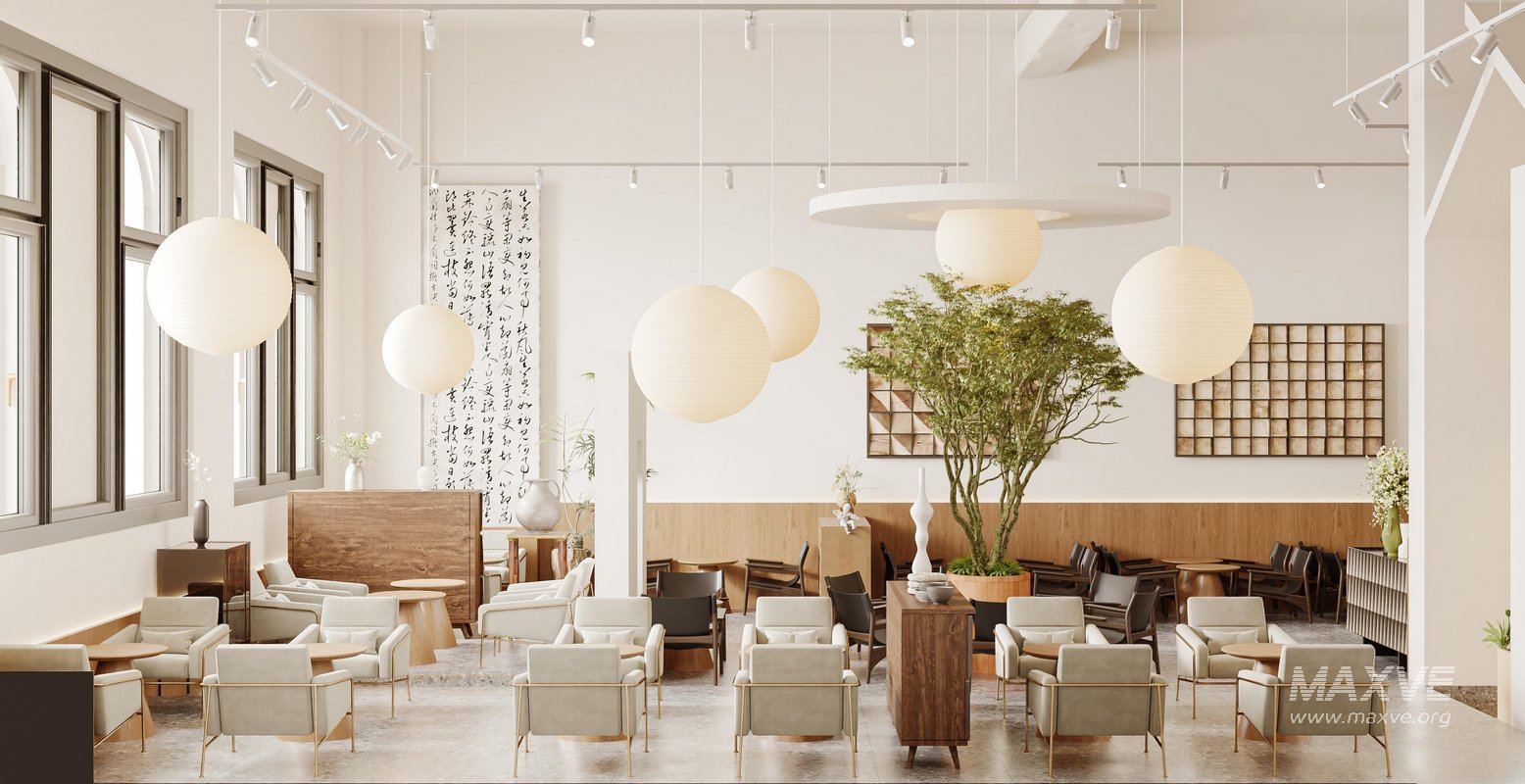 coffee shop cafe restaurant - Image 2