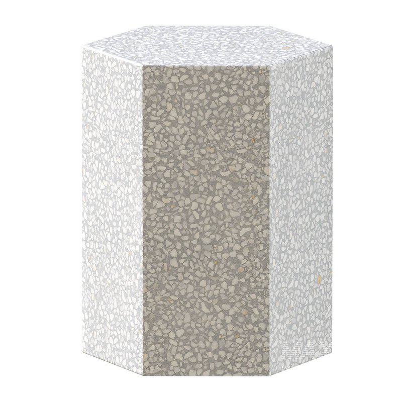 ZO? premium terrazzo pink end table - Image 5